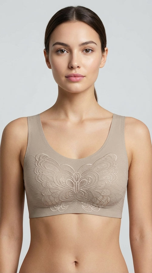 Butterfly Microfiber Bralette