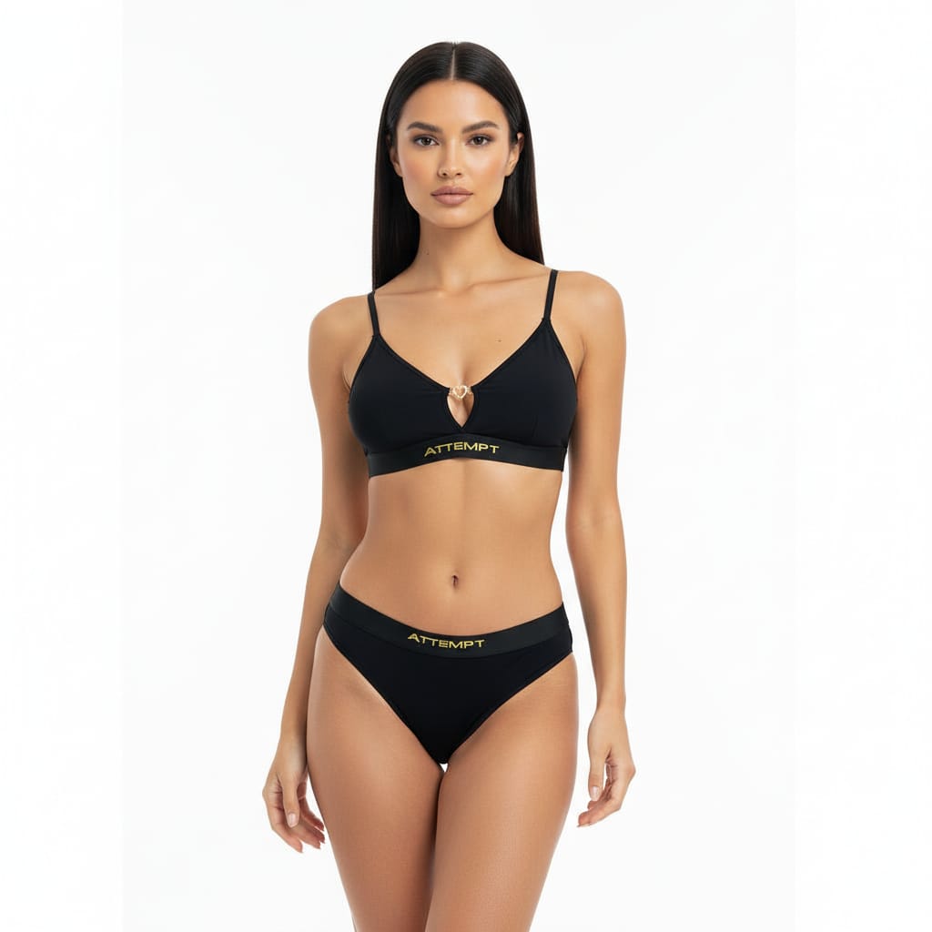 Women's Bralette & Thong Set (Comfortable & Stylish)