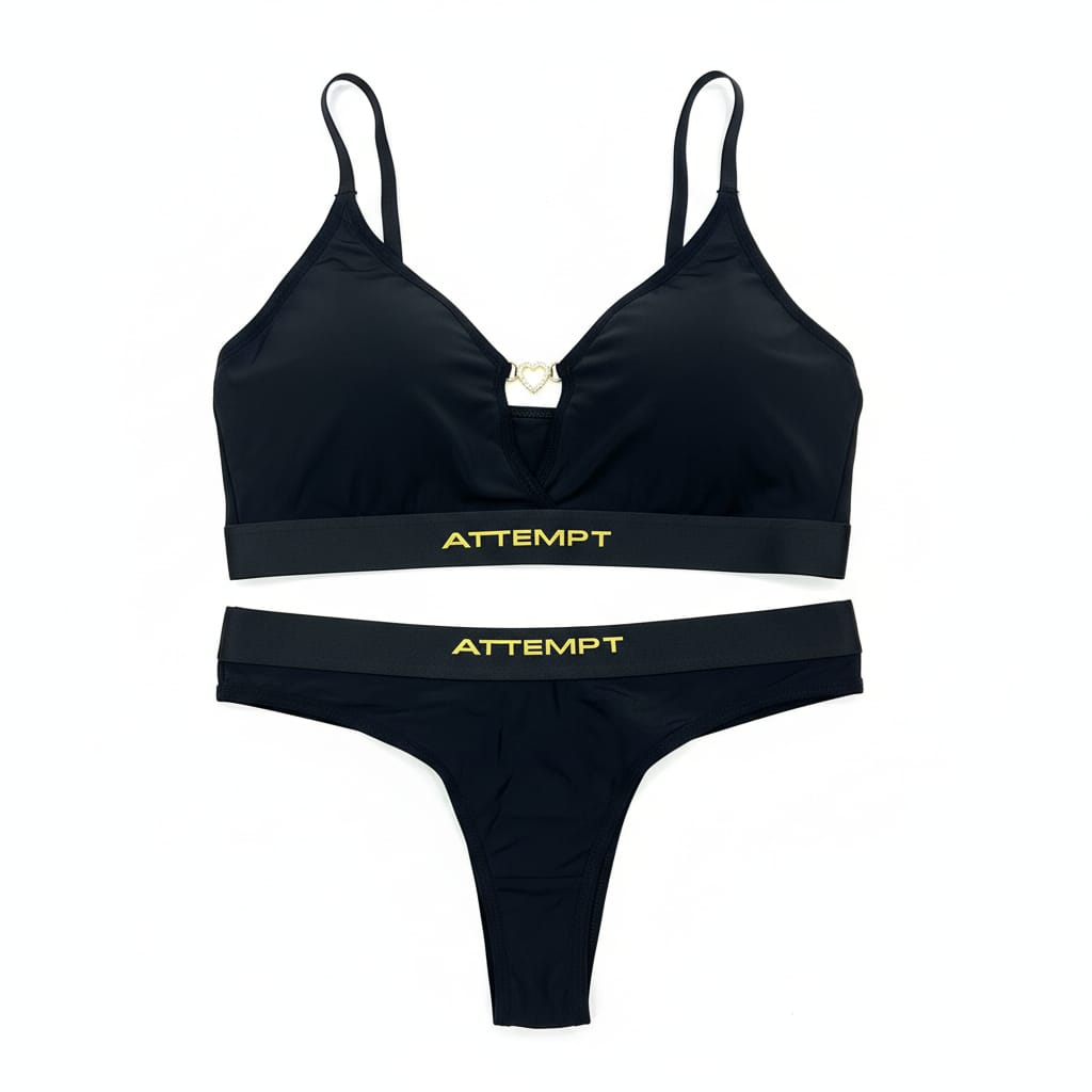 Women's Bralette & Thong Set (Comfortable & Stylish)