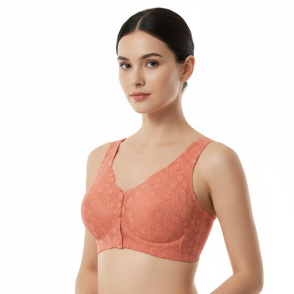 Comfort Fit Lace Bra (Breathable, Supportive, and Stylish)