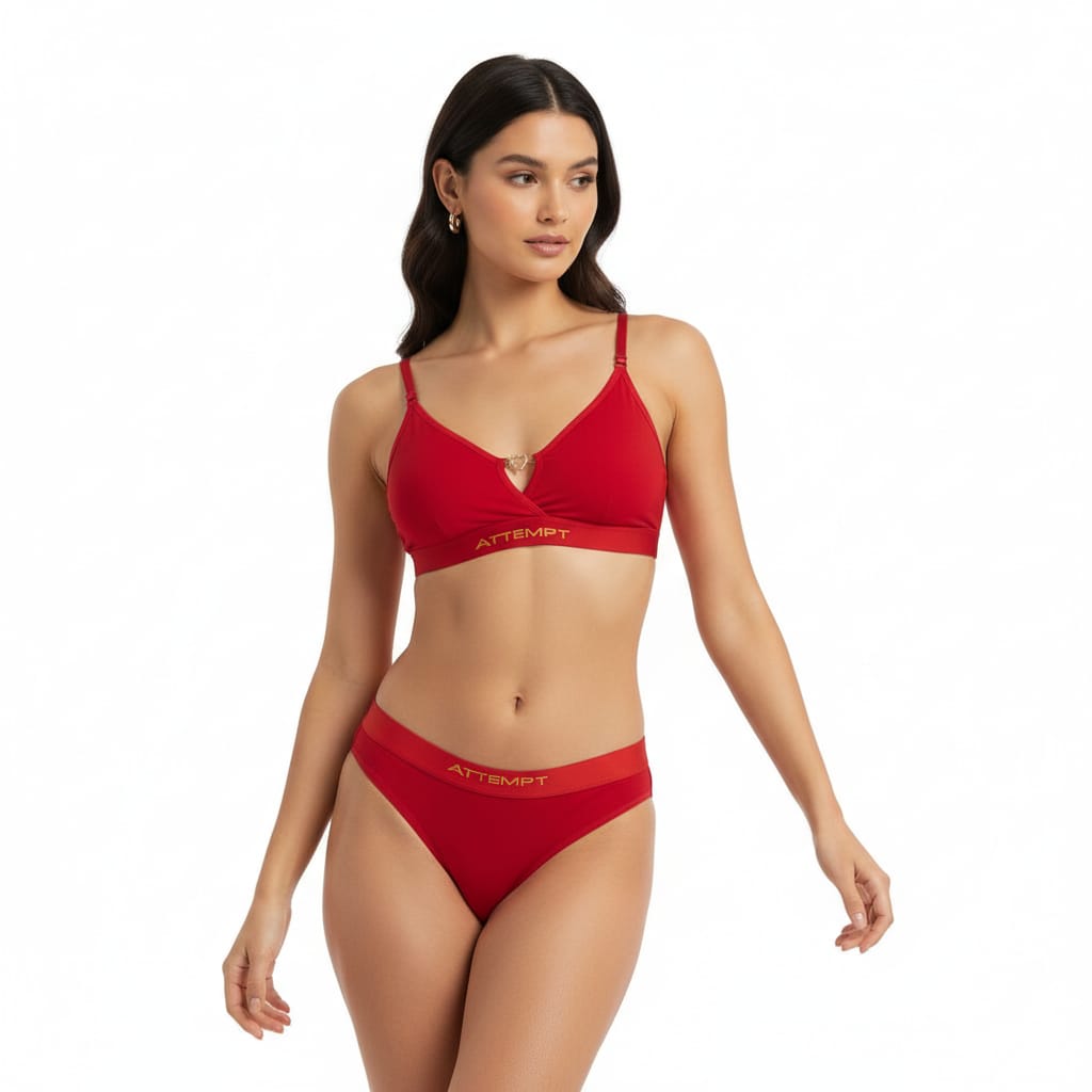 Women's Bralette & Thong Set (Comfortable & Stylish)
