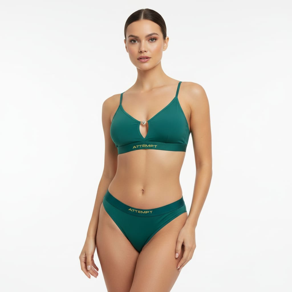 Women's Bralette & Thong Set (Comfortable & Stylish)