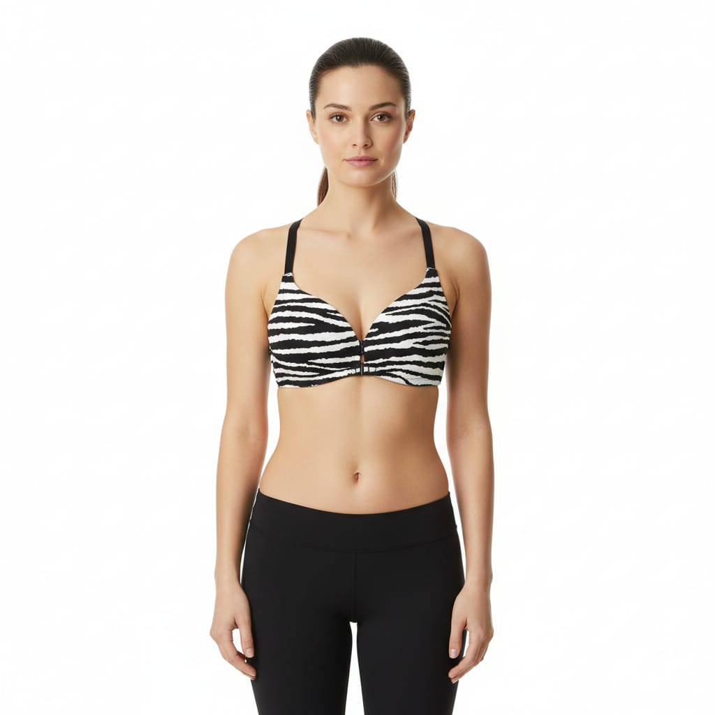 Women's Printed Bra with Trendy Prints (Comfort & Style)